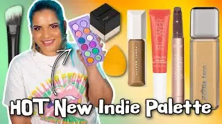 Testing New Makeup - Dieverune Cosmetics, about face foundation, Flower Beauty & Huda Peach Pie  E3
