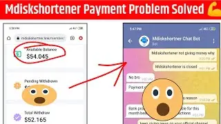 Mdisk बंद हो गई | Mdiskshortener Fake | Mdisk Link Shortener Fake | Mdisk Payment Problem Solved