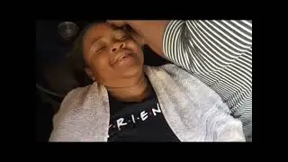 Washing my cousins hair|| To get it braided she getting not less|| 🙃🙃🤗🥱