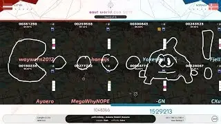 osu! World Cup 2019 | Latvia & Norway's smoke art