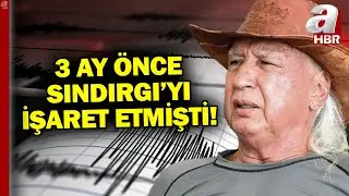 3 Ay Önce Sındırgı'yı İşaret Etmişti... Daha Büyük Bir Depremi Tetikler Mi? | A Haber