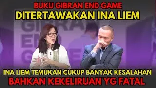 🔴Ngakak.. Buku Gibran End Game Cuma Ditertawain Ina Liem, Banyak Kesalahan & Kekeliruan Yg Fatal