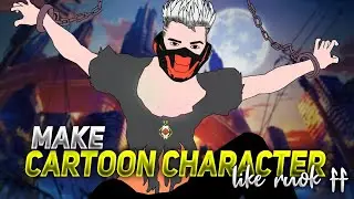 How To Make Your Own Cartoon Character Like Ruok FF In Android.