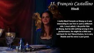 Lumière (Beauty and the Beast 2017) | PERSONAL RANKING