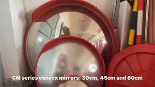 PC Outdoor Warning Custom Round Hot Selling Convex Mirror For Road Safety Traffic Corner Mirror