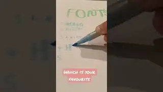 Fonts 