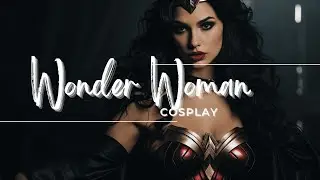 Wonder Woman Vampire Style Cosplay: A Supernatural Transformation! Which immortal look enchants you?