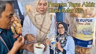 Gelar Pameran Tugas Akhir || Siswa Unjuk Kreatifitas dan Inovasi || #tugasakhirsmk 