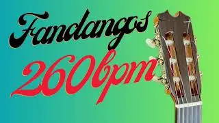 Base de Estudio de FANDANGOS - 260 bpm - Guitarra Flamenca