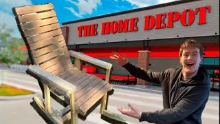 I Built a Rocking Chair Using Only Home Depot Supplies