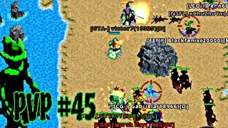 Forgotten Tales MMORPG| Norbertus 16k lvl 🇵🇱 mage and my allies killing enemies PVP #45⚔️🔥