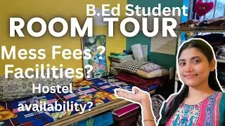My  Room tour //B.Ed Life // Odisha State B.Ed #hostellife #collegelife #hostelroom //Facilities ☺️💫