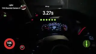 Camaro SS dragy 60-130 Procharged H/C/I E85