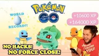 POK&Eacute;MON GO NEW RECORD!!! LUCKY EGG (NO HACK NO SKIP ANIMATION)!!! 174,600 XP!