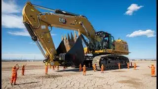 Inside a Heavy Equipment Factory | Building the Komatsu PC8000-11 Mining Excavator (Full Process)