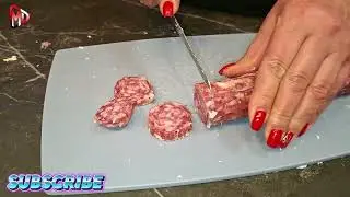 Come taglia lei il salame felino non lo sa fare nessuno