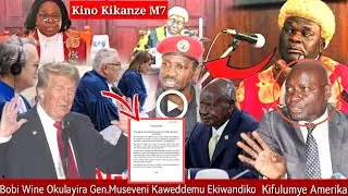 Tegalinda!Ekiwandiko Bobi wine Okulayira Gen.M7Awedde Mu Amerika Kiwedde Byabakama Gamukanuse Leero.