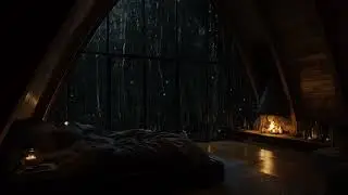 Quiet Night Rain | Calm Background Sounds for Study