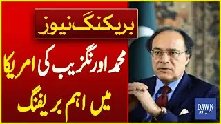 Aurangzeb's Important Briefing on The Pakistan's Economic Situation | Breaking News | Dawn News