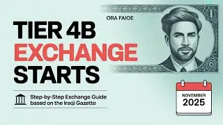 🚨 Назначения на Tier 4B официально подтверждены! Раскрыт полный порядок обмена IQD 🏦💱 | Обновлени...