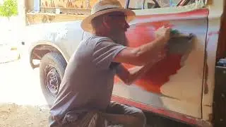 Datsun 620 pickup truck: Daisy in the black
