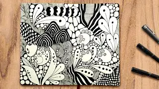 Discover the SECRET to Creating Stunning Abstract Zentangle Art