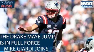 Mike Giardi joins to discuss Drake Maye's impressive 'Year- two jump