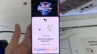 Как активировать Google Assistant на Samsung Galaxy S22 Ultra | Включение Google Assistant на Samsung