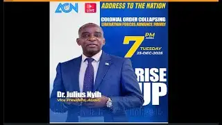 ADDRESS TO THE NATION | DR. JULIUS NYIH | VICE PRESIDENT OF AMBAZONIA GOVERNING COUNCIL