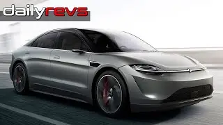 Sony surprisingly revealed their first EV | 2020 Sony Vision S Concept | First Look
