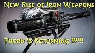 Destiny - New and Returning weapons - Rise of Iron