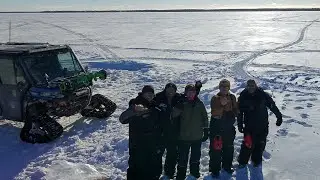 Ice fishing In Lake Simcoe 2026