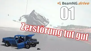 BeamNG Drive 01 - Zerstörung tut gut