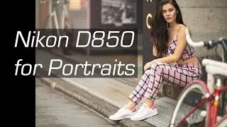 Nikon D850 для портретов с участием японской итальянской модели Эрики Джапиты