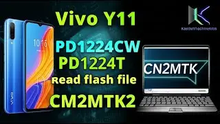 Vivo Y11 PD1224CW  PD1224T  read flash file  CM2MTK2 | KasturiTechtronics |