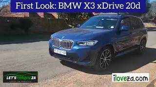 First Look: BMW X3 xDrive 20d with M Sport Package #LetsTorqueZA #iloveza❤🇿🇦 #AfterFajrGrind