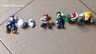 Unboxing Mario & Luigi vs Wario & Waluigi! 🥊 Epic Super Mario Toys Battle ASMR