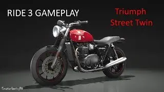 Ride 3 Gameplay - Isle of Man, Billown Circuit - Triumph Street Twin (120% AI, PC)