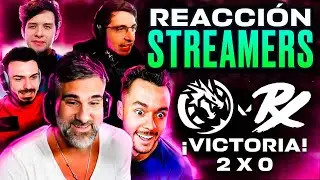 REACCIONES CO-STREAMERS VICTORIA LEVIATÁN VS PAPER REX - VALORANT CHAMPIONS 2022