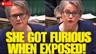 Watch how Yvette Cooper LOST  her TEMPER when grilled in parliament over Southport Attack