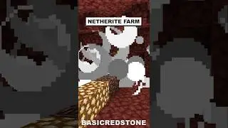 Netherite Farm Minecraft! 