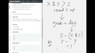 Solving hackerrank problem 