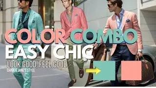 How to Style Aqua Green & Salmon Pink &ndash; Trendy Men's Fashion⎥Styles & Looks #mensfashion