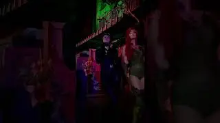 Gotham City Sirens say hello at WB World