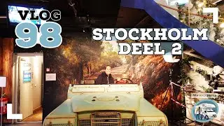 VLOG #98 Onze 2e dag in Stockholm! Wandelen door de stad, een bakkie koffie en naar het ABBA museum!