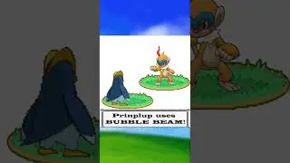 Pok&eacute;mon Starter Battle! #shorts #monferno #prinplup