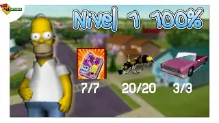 Los Simpsons Hit & Run - Nivel 1 100% I Rarm_