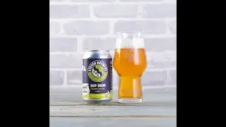 Jared tasting Stroud Brewery - Hop Drop.