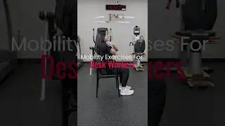 4 Mobility Exercises To Beat Office Stiffness #deskexercises