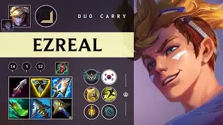 Ezreal ADC vs Twitch - KR Challenger Patch 26.01